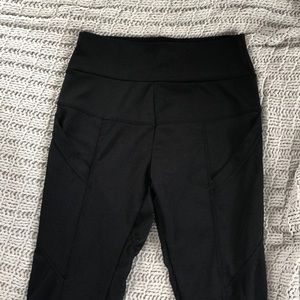 Black Sheer design Leggings